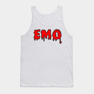 Red EMO Tank Top